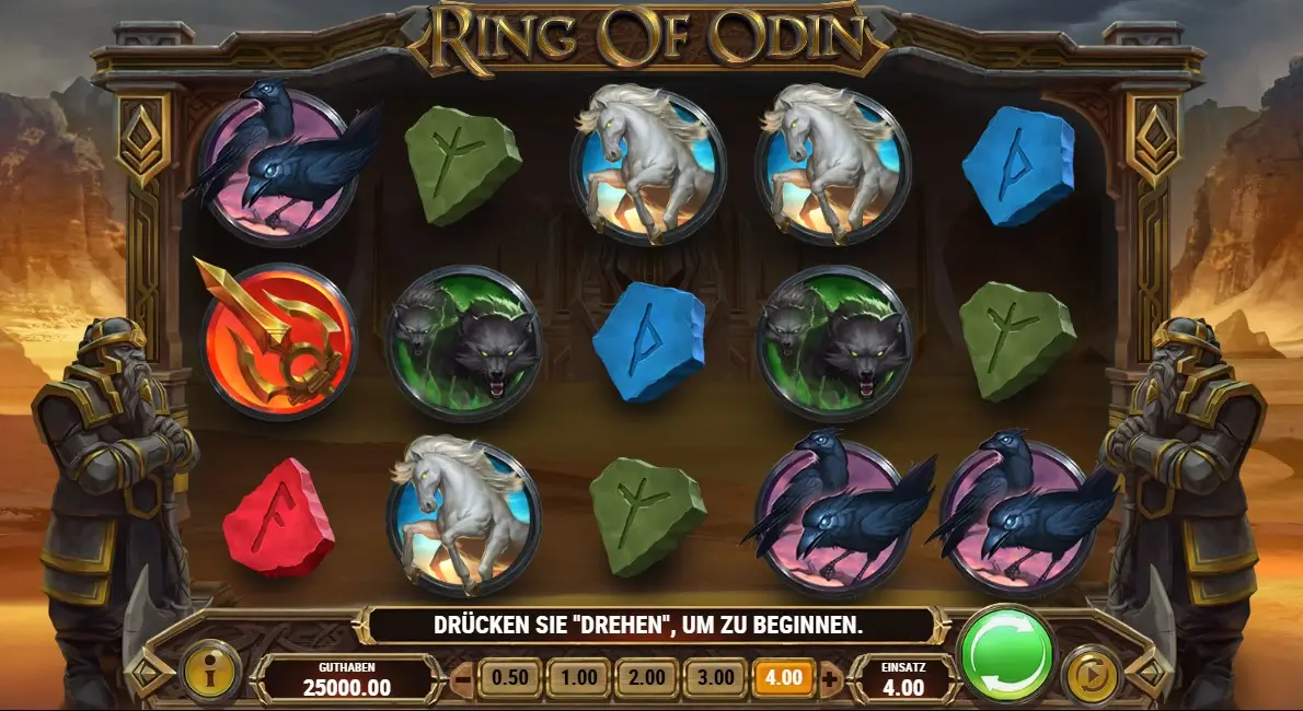 Einsatz Einstellung Ring of Odin
